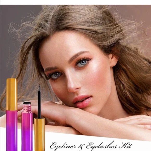 3D Magnetic Eyelash Kit with Lashes- No Glue Needed - Picture 3 of 6